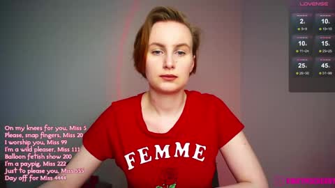 Cherry  Miss Cherry online show from 28, 5, 2026
