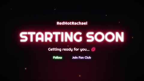 Red Hot Rachael online show from 5, 6, 2026