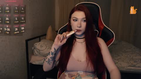 Snapshot of redhaired_kitty chatting on 29, 1, 2025 Lina online show from 29, 1, 2025