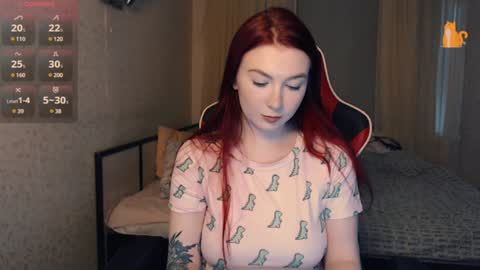 Snapshot of redhaired_kitty chatting on 30, 1, 2025 Lina online show from 30, 1, 2025