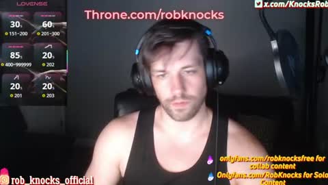 Snapshot of robknocks chatting on 8, 6, 2026 Rob Knocks online show from 8, 6, 2026