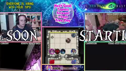 Roll For Seduction online show from 12, 5, 2026
