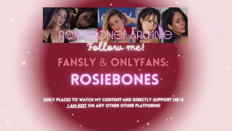 Rosie Bones online show from 7, 11, 2025