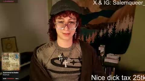 Snapshot of salemqueer_ chatting on 10, 9, 2025 Sam online show from 10, 9, 2025