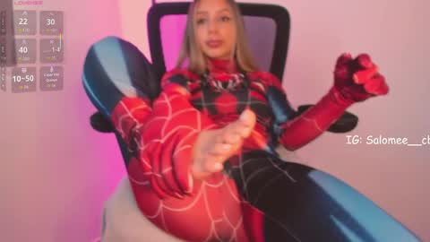 Snapshot of salomee__evans chatting on 21, 4, 2026 Salome online show from 21, 4, 2026