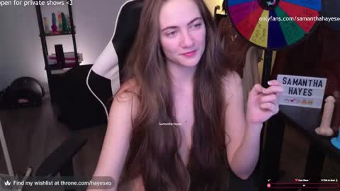 The Real Samantha Hayes haha  online show from 18, 1, 2025