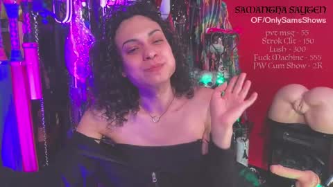 Snapshot of samanthasayten chatting on 16, 10, 2025 Samantha SayTen online show from 16, 10, 2025