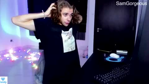 Snapshot of samgorgeous chatting on 11, 3, 2025 Fansly - Top4fans online show from 11, 3, 2025