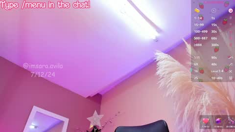 SaraAvila  online show from 8, 12, 2024