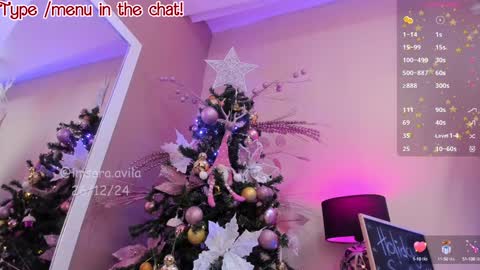 SaraAvila  online show from 26, 12, 2024