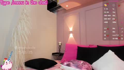 SaraAvila  online show from 26, 1, 2025