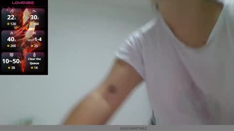 Snapshot of saramartinez100 chatting on 23, 9, 2025 sara martinez online show from 23, 9, 2025