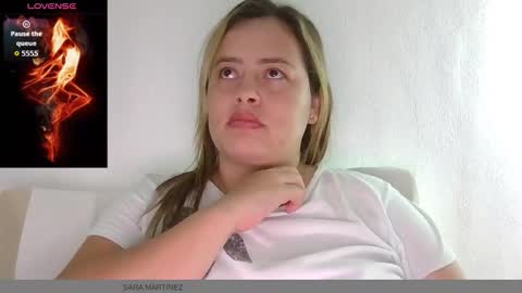 Snapshot of saramartinez100 chatting on 10, 10, 2025 sara martinez online show from 10, 10, 2025