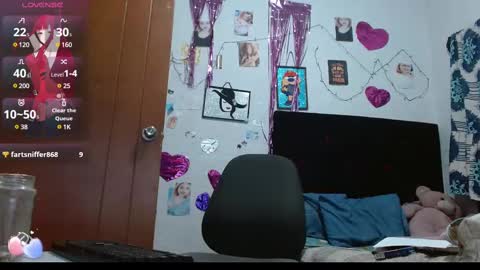 Snapshot of saray_extrovert1 chatting on 12, 3, 2025 Sara Jimenez online show from 12, 3, 2025