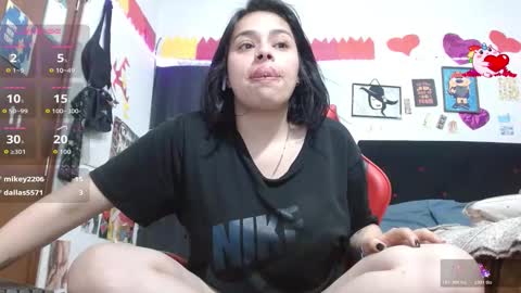 Snapshot of saray_extrovert1 chatting on 5, 12, 2025 Sara Jimenez online show from 5, 12, 2025