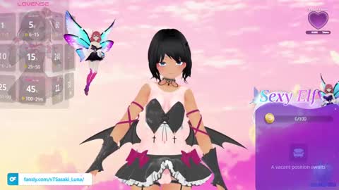 Snapshot of sasaki_lunavt chatting on 5, 1, 2025 Luna online show from 5, 1, 2025