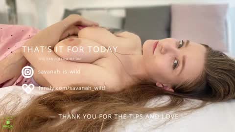 Snapshot of savanah_wild chatting on 11, 1, 2025 savanah_wild online show from 11, 1, 2025