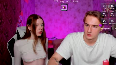 Snapshot of say_and_kiss chatting on 13, 1, 2025 Say and kiss online show from 13, 1, 2025