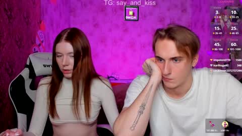 Snapshot of say_and_kiss chatting on 14, 1, 2025 Say and kiss online show from 14, 1, 2025