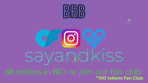 Say and kiss online show from 5, 2, 2026