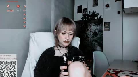 Snapshot of say_mary chatting on 22, 9, 2025 pronoun she. name Mary. age 21. online show from 22, 9, 2025