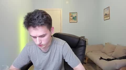 Thomas brunette and Alex blond online show from 3, 3, 2025