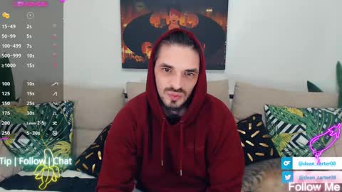 Snapshot of secret_sir chatting on 19, 2, 2025 Dean Carter online show from 19, 2, 2025