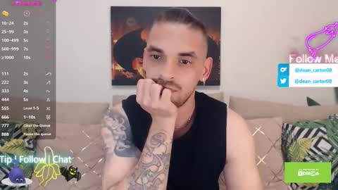 Snapshot of secret_sir chatting on 27, 9, 2025 Dean Carter online show from 27, 9, 2025
