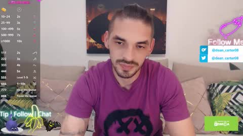 Snapshot of secret_sir chatting on 10, 10, 2025 Dean Carter online show from 10, 10, 2025