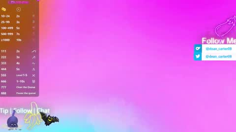 Dean Carter online show from 21, 3, 2026