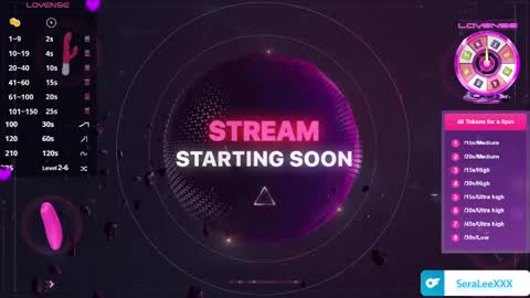SeraLeeXXX online show from 13, 3, 2026