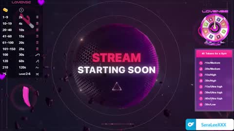 SeraLeeXXX online show from 26, 3, 2026