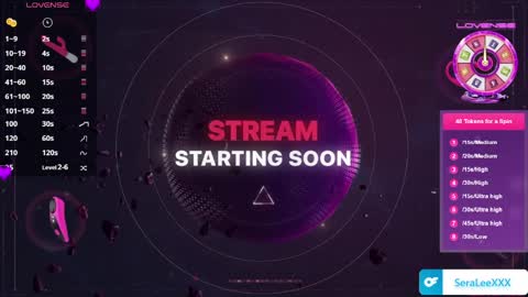 SeraLeeXXX online show from 31, 3, 2026