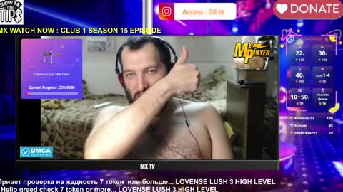 BISEXPRINCE777 online show from 24, 4, 2026