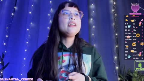 Snapshot of shantalcerezo chatting on 14, 12, 2024 Cat-FOLLOWME and we talk IGshantal cerezo online show from 14, 12, 2024