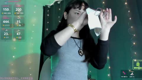 Snapshot of shantalcerezo chatting on 30, 12, 2024 Cat-FOLLOWME and we talk IGshantal cerezo online show from 30, 12, 2024