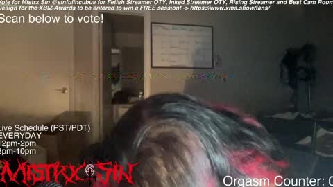 Mistrx Sin online show from 27, 3, 2026