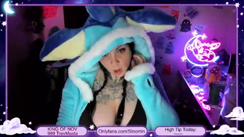 Snapshot of sinominx chatting on 16, 11, 2025 Sinomin online show from 16, 11, 2025