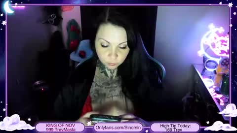 Snapshot of sinominx chatting on 21, 11, 2025 Sinomin online show from 21, 11, 2025