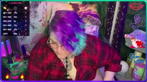 Siren Wilde online show from 26, 2, 2026