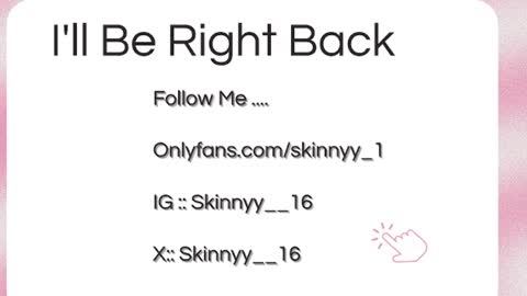 Skinnyy   online show from 21, 6, 2026