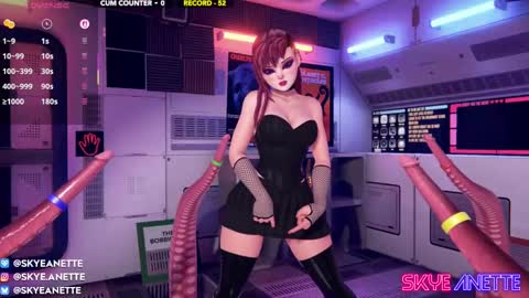 SkyeAnette online show from 23, 2, 2025