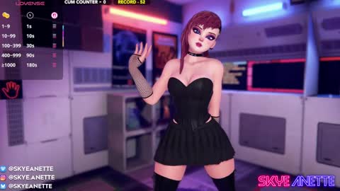 SkyeAnette online show from 3, 3, 2025