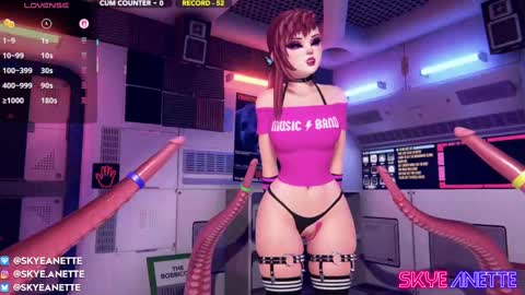 SkyeAnette online show from 8, 3, 2025