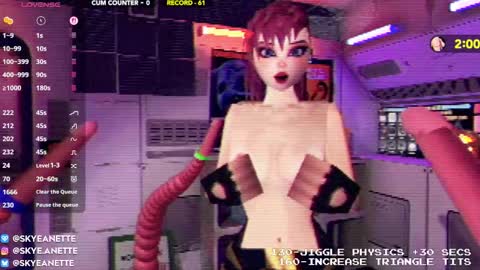 SkyeAnette online show from 12, 10, 2025