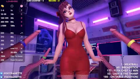 SkyeAnette online show from 13, 2, 2026