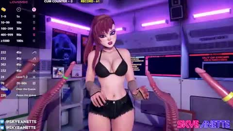 Snapshot of skyeanette chatting on 27, 7, 2026 SkyeAnette online show from 27, 7, 2026