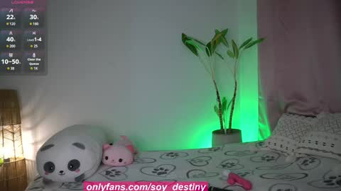   ig soy destiny1 online show from 18, 5, 2026
