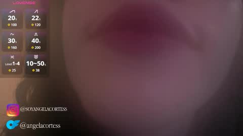 Snapshot of soyangelacortes chatting on 21, 10, 2025 soyangelacortes online show from 21, 10, 2025