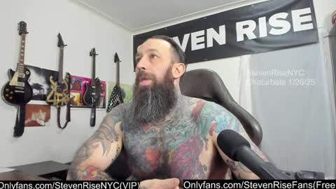 Snapshot of stevenrisenyc chatting on 27, 1, 2025 StevenRiseNYC online show from 27, 1, 2025